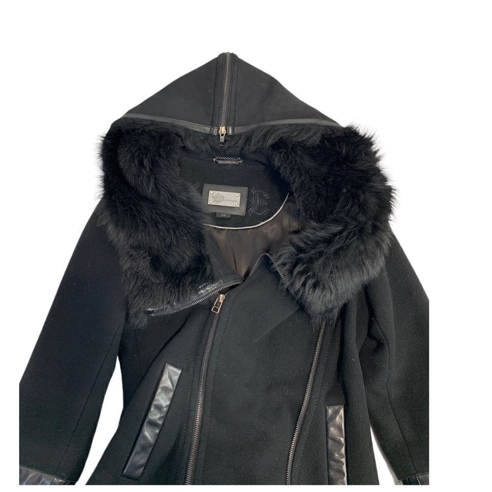 𝅺mackage Shearling and Fur Cashmere Jacket - Picture 4 of 14